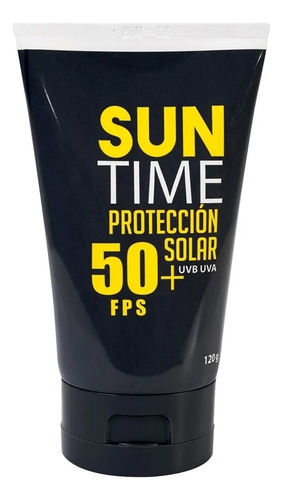 Protector Bloqueador Solar Suntime 50+ Fps 120 G