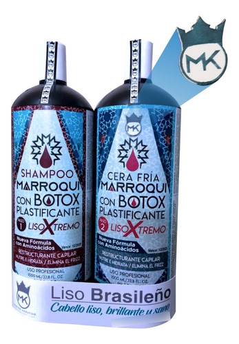 Cera Bottox Marroqui Plastificante Mk 1 Litro Lo Mejor