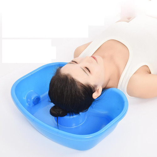 Bacia De Xampu Para Cama Portátil Estável Bandeja De Xampu