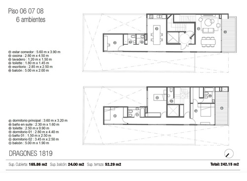 Imagen 14 de 14 de Venta Departamento 5 Ambientes Bajo Belgrano