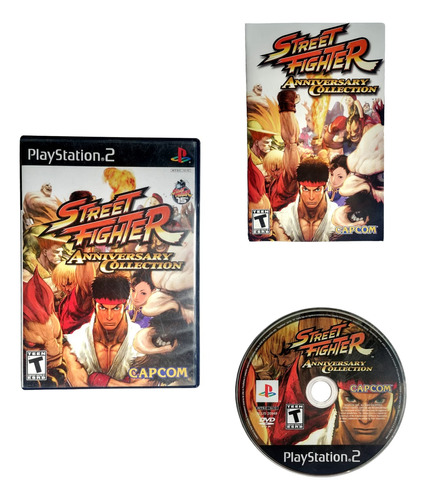 Street Fighter Anniversary Collection Ps2 (Reacondicionado)