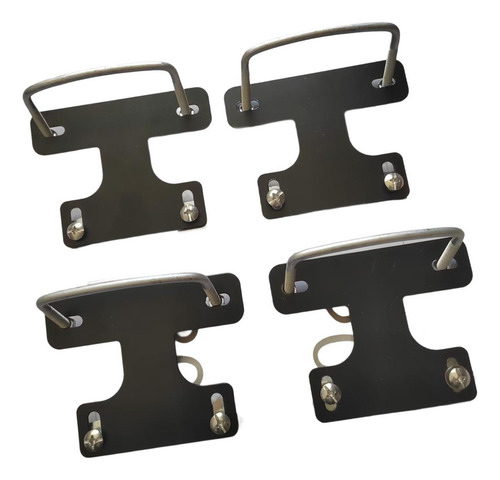 Bh Compatible 4x Caja De Techo Genérica, Perno En U,