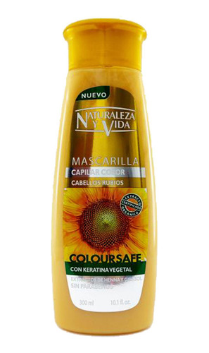 Naturaleza Yvida Masc Rubio X 300 Ml