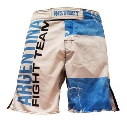 Bermuda Instinct Sublimada Con Abrojo Para Artes Marciales