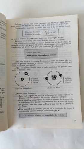 Livro Química - Volume 1 Antônio - Lembo E Antonio Sardela - Editora Ética (Usado)