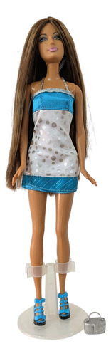 Barbie Teresa Fashion Style And Friendship Totally Hair (Usado)