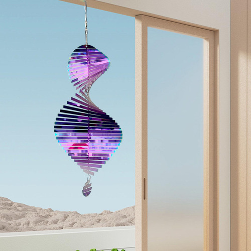 Campana De Viento 3d, Carillón De Viento De Acero