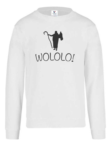 Sudadera Wololo Age Of Empires Sin Gorro Unisex