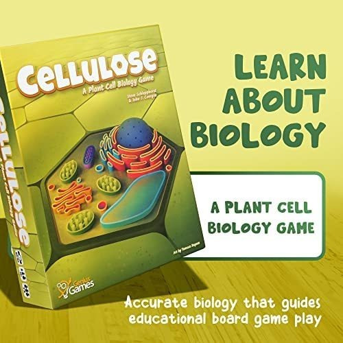 Jogo de tabuleiro de celulose: biologia celular vegetal
