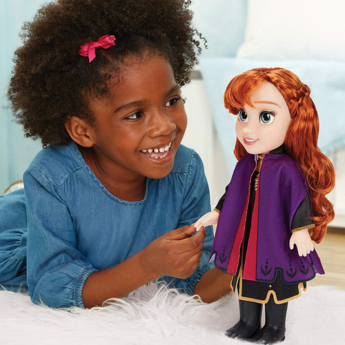 Disney Frozen 2 Anna - Muñeca De Viaje De 14 Pulgadas De A