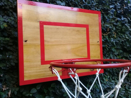 Imagen 2 de 12 de Aro De Basquet Infantil Con Tablero Mini