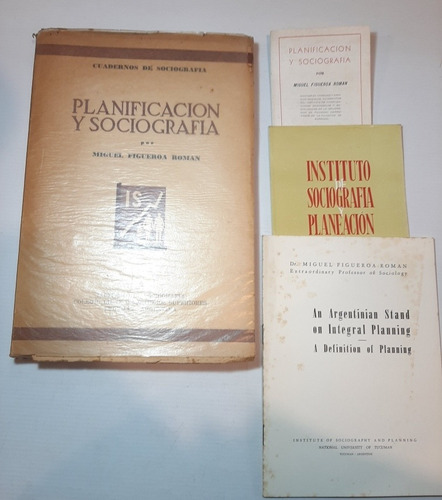 Antiguo Libro Planificación Y Sociografía Peronismo Ro 1169