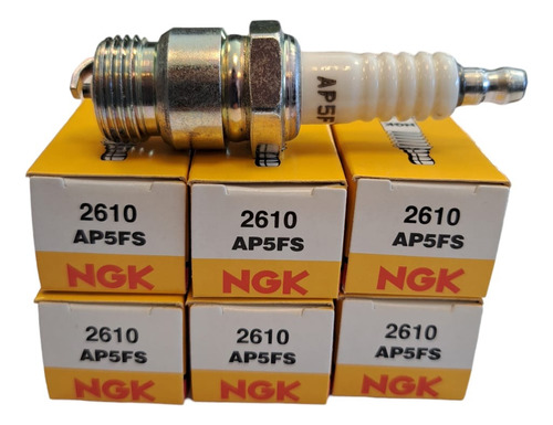 Kit X6 Bujias Ngk Ap5fs F-100/f150 Cjad 4.9i 1988/1992