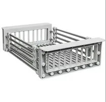 Comprar Secaplatos Extensible Para Bacha Pileta Escurridor Vasos Ver Color Gris