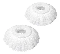 Comprar Combo 2 Repuestos de Mopa para Trapero Giratorio 360, Microfibra Reutilizable, Limpieza Profunda y Multiusos, Energy Plus.