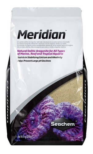 Aragonita Seachem Meridian X 9kg - Envios - Acuario Oasis