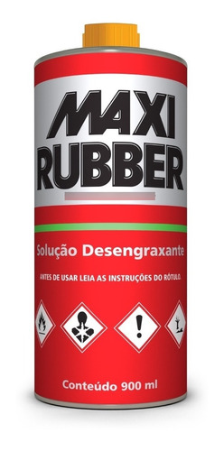 Desengrasante Para Pinturas Maxi Rubber 900 Ml