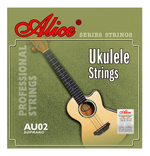 Cuerdas Para Ukelele Soprano Encordado Completo