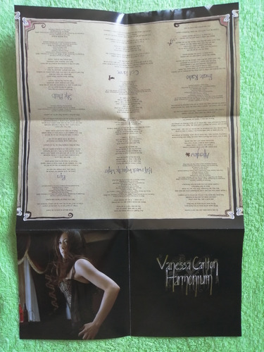 Eam Cd Vanessa Carlton Harmonium 2004 Su Segundo Album A&m