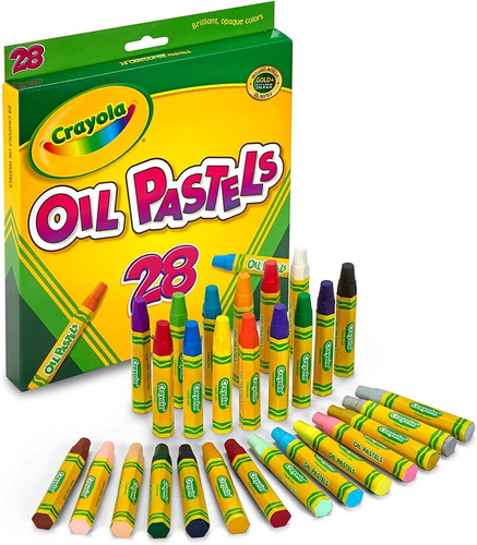 Crayola Oil Pastels (pasteles Al Oleo) Set De 28 Unidades