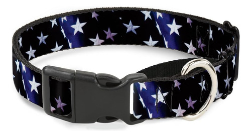 Collar Para Perro Martingale Con Estrellas Vívidas Y Bandera