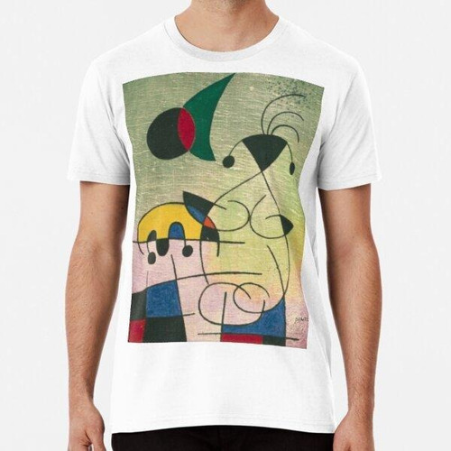 Remera Joan Miro El Sol Abrazando Al Amante Surrealismo Arte