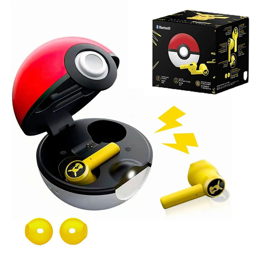 Audífonos Bluetooth Pokémon Pikachu