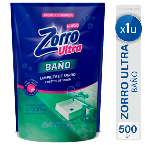 Imagen 1 de 6 de Limpiador Baños Liquido Zorro Ultra - Mejor Precio