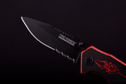 Imagen 5 de 10 de Navaja Cuchillo Rescate Asistida Spider Tac Force