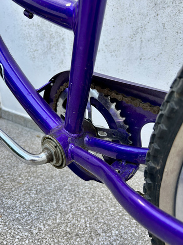 Bicicleta Playera Rodado 24 Impecable! Violeta (Usado)