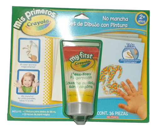 Mis Primeros Crayola Set De Dibujo Con Pintura (Usado)