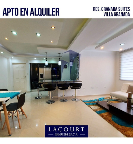 Imagen 1 de 17 de Apartamento En Alquiler Amoblado Ubicado En Conjunto Residencial Granada Suites Villa Granada ! Ad