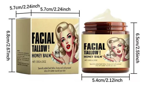 Crema Facial Hidratante Natural Para Rostro Y Cuerpo (2 Bote