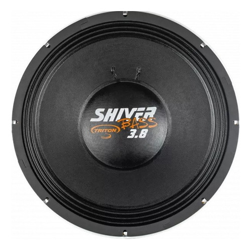 Triton Bass 3.8 Woofer 15 Pol 1900w Alto Falante Shiver Bass Cor 4 Ohms - White