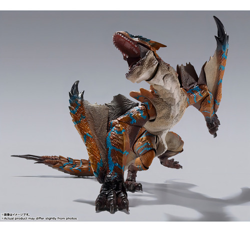 Figura De Acción Tigrex Articulada Tigrex De Bandai S.h. Monsterarts
