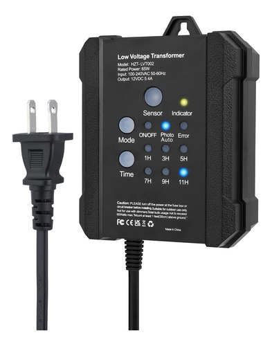 Transformador De Bajo Voltaje Para Exteriores Smy Lightin...