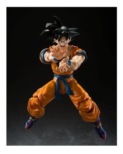 Imagen 3 de 3 de Figura de acción Son Goku Super Hero 82328 de Bandai S.H. Figuarts