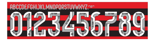 Font Camisa Flamengo 2024 2025 Vetorizada Nova