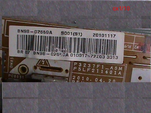 Placa De Fonte Samsung Ln32c480h1m Bn98-02659 (Usado)