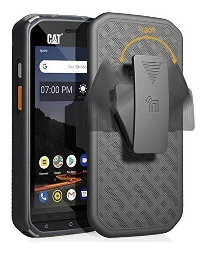 Funda Para Cat S48c Protectora Con Clip 