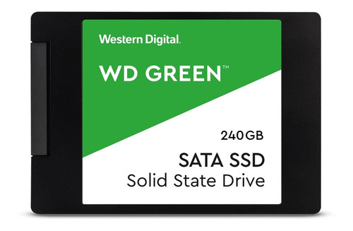 Wd Unidad Ssd 240gb Sata3 2.5  Green