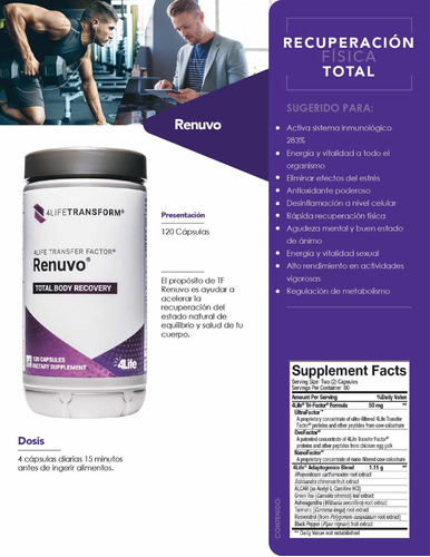 Renuvo - Adaptogenos - Total Body Recovery