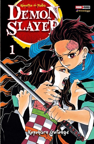 Demon Slayer Tomo 1 Manga Panini Mexico