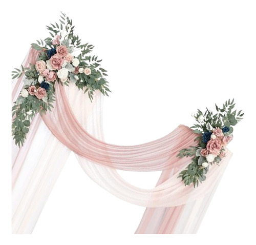 Conjunto De Flores Artificiales Para Decoración De Boda En