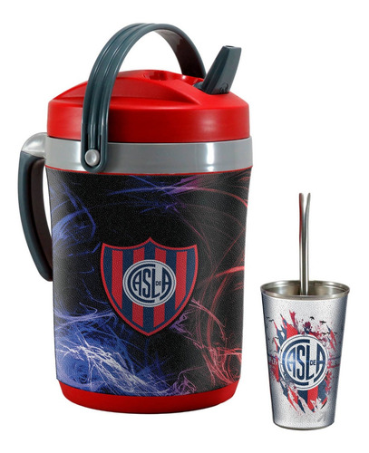 Set Terere Termo Vaso Bombilla, San Lorenzo