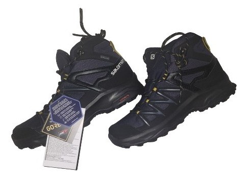 Botas Salomon Daintree Mid Gtx Marino/negro Hombre-talle 41