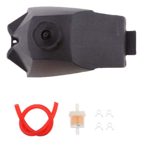 Tanque De Gas + Manguera + Filtro + Clips For 49cc Atv Mini.