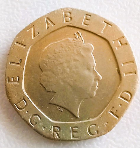 Twenty Pence Del 2001 Reino Unido