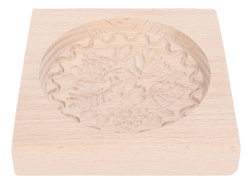 Molde De Madera Con Patrón 3d De Frambuesas Para Hornear Cho