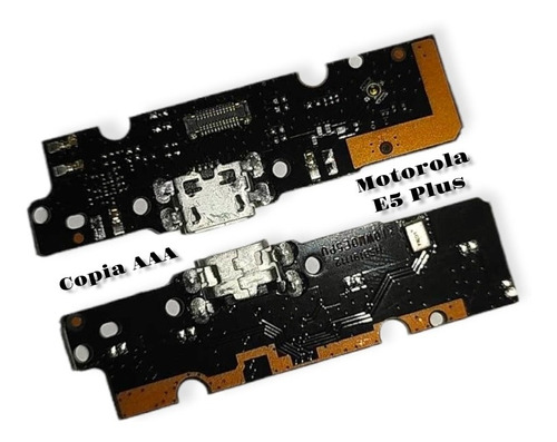 Flex Placa Carga Copia Aaa Para Motorola E5 Plus